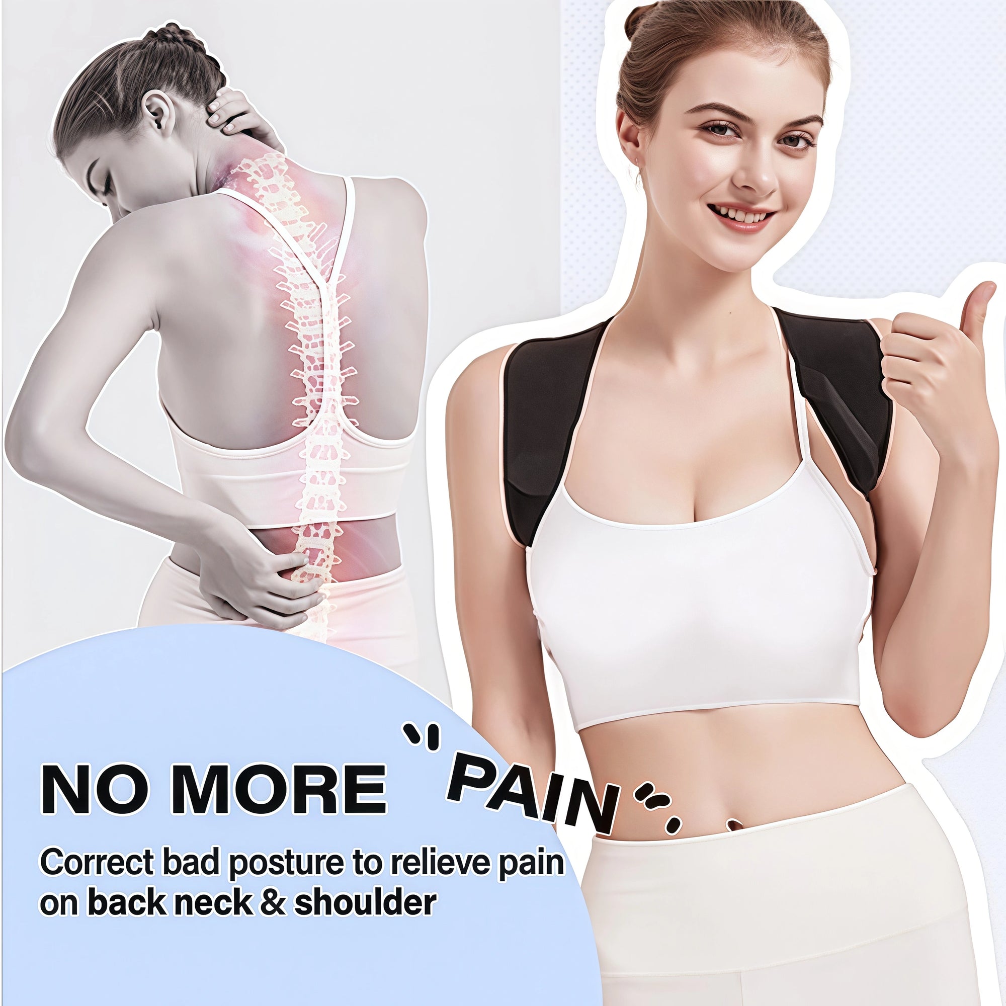 2×Posture Corrector